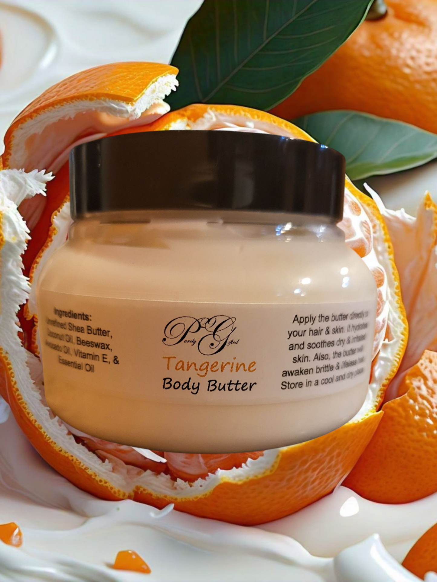 Tangerine Body Butter- Nourishing