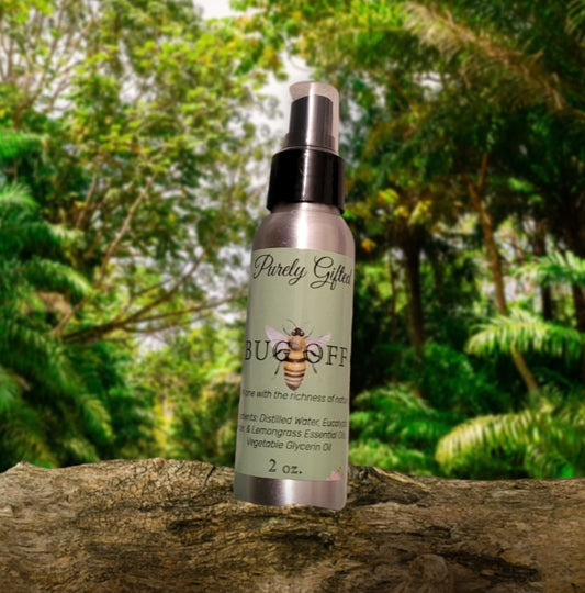 Bug Off: Natural Insect Repellent Spray